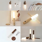 Luz LED nocturna recargable y magnética con sensor de movimiento, foto 7
