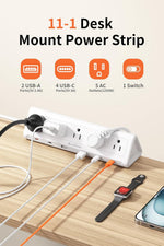 Organizador de cables con base de carga USB-C 40W, 11 en 1, foto 3