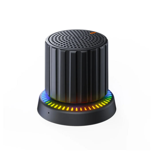 Waterproof Bluetooth Speaker with Colorful LED Lights Strong Magnetic Cup Portable Mini Bluetooth Speaker