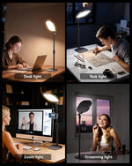 Panel de luz LED para videollamadas y streaming, foto 3