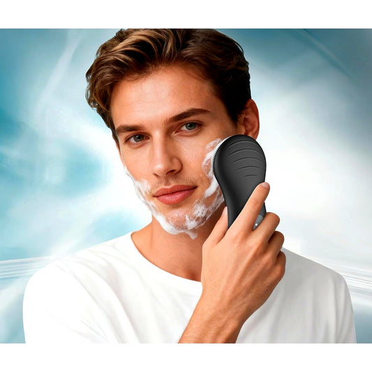 Cepillo Facial de Limpieza con Silicona Recargable